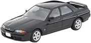 Tomica Limited Vintage Neo 1/64 LV-N194c Nissan Skyline 4-Door Sport Sedan GTS-t Type M Black with Optional Vehicle 92 Year Finished Product