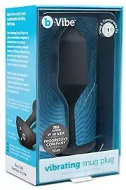 b-Vibe Vibrating Snug Plug XL Anal Butt Plug