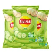 [Cucumber Flavor] Lay's Potato Chips Snack Food Casual Chip Snacks 3 Bags