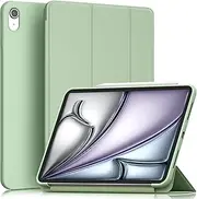 [Leonids] Case for iPad Air 11-Inch M2 2024, iPad Air 5/4 2022 2020, Anti-Scratch Protective Cover for iPad Air 6/5/4 (Matcha Green)