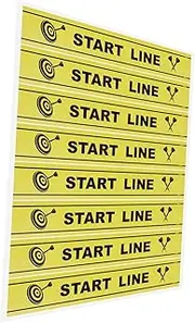 NULYLU Notice Line for Ground Throwing Accurate Game Floor Marker for Players