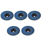 75mm 5pcs Grinding Discs Flat For Angle Grinder Wheels Wood Cutting 3 In