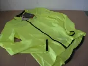 BONTRAGER Bontrager Race Windshell Packable Jacket Hi Vis Yellow Full Zipp New