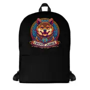 Dog Meme Coins Crypto Dogecoin Shiba Inu Token Backpack Bag