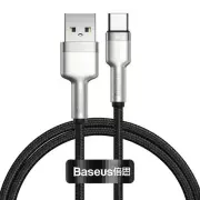 USB type A to C Cable 1m black 66W Cafule BASEUS