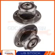 Pair:2 Rear Wheel hub Left or Right Side For Mini Cooper 2007-2015 FWD 4 Bolts (for: Mini)