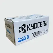 Kyocera 1T02R7CUS0 Tk-5242c Cyan Toner Cartridge For Use In Ecosys M5526cdw
