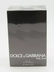 D&G The One by Dolce & Gabbana 5 oz EDT Spray for Men NEW IN BOX SEALED