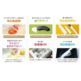 KYOCERA 日本京瓷 料理達人 陶瓷刀 黑色 Premier Ceramic Knife 陶瓷刀 雙刀 削皮器