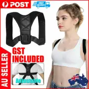 Posture Corrector Adjustable Back Shoulder Belt Support Body Brace Back Unisex