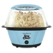 West Bend PC8270BL13 Stir Crazy Hot Oil Popcorn Popper, Popcorn Maker Machine...