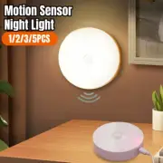 Adjustable Night Light LED Motion Sensor Bedroom Light USB Rechargeable Wireless
