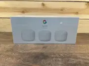 Google Nest Wifi Router and 2 Points with Google Assistant GA00823-US SEALED