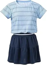 [Babolat] Tennis Wear Women's Club Dress One Piece BWG4333C 2024SS Late March Release, Blue, L