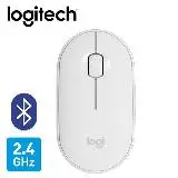 【Logitech 羅技】M350 鵝卵石無線滑鼠-珍珠白