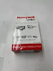Box of 100-UVEX HONEYWELL 55GZ17 Disposable Lens Cleaning Station Pre-Moistened
