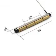 No branded 4 String Folk Acoustic Bass Guitar Transducer Under Saddle Piezo Pickup