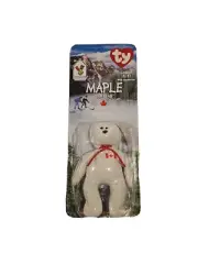 Maple The Bear-1999 McDonald's Ty Beanie Baby With Rare Errors