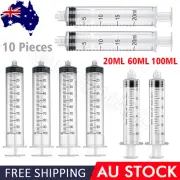 Syringes 20ml 60ml 100ml to Slip Tip Luer Lock Needles Nutrien Medical Grade OZ