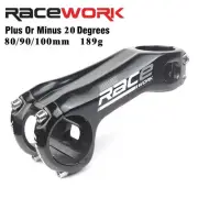 RACEWORK MTB Road Bike Stem 31.8mm 20 Degrees XC AM DH Mountain Bicycle Stem