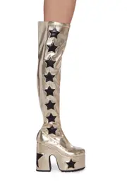 [Lamoda] Electricity Thigh High Boots