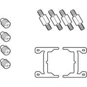 For Corsair Elite Series Coolers Retention Kit Bracket AM5/AM4 CW-8960098