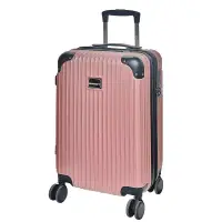在飛比找博客來優惠-【SWICKY】20吋都市經典系列登機箱/行李箱(玫瑰金) 