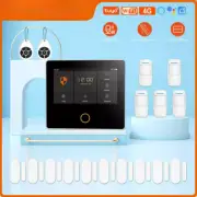 WiFi 4G Home Security System Wireless Protection Alarm Sensors Built-in Siren