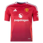 Adidas Youth Manchester United Home Jersey 24/25