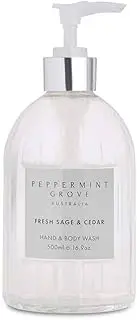Peppermint Grove Australia Fresh Sage and Cedar - 500ml Hand and Body Wash