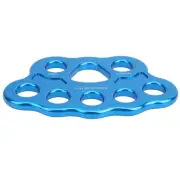 45KN 8‑Hole Rigging Plate Multi Anchor Split Divide Connector For Rock Clim UE