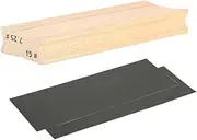 Guitar Sanding Block, Fingerboard Luthier Tool, 300g Fret Leveling Luthier Tools, Maple Wood Guitar Radius, Guitar Bass Radius Block (7.87x2.95x1.18 Inches)