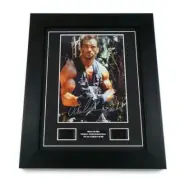 PREDATOR FILM CELLS + ARNOLD SCHWARZENEGGER SIGNED PREPRINT MEMORABILIA