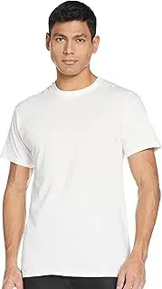 [Hanes] Men's TAGLESS Crewneck Undershirt 7-Pack (Includes 1 Free Bonus Crewneck) 2135C7 White XL