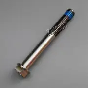 M8 x 65 Titanium Ti Screw Bolt Hexagon Hex Head Flange with Blue ThreadLocker