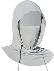 [Generic] UV Protection Neck Cover - Sun UV Protection Skull Cap Cooling Ice Silk Face Scarf,Breathable, Neck Gaiter for Outdoor Activities for Women, Men
