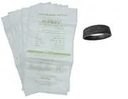 6 KIRBY HEPA VACUUM BAGS + Belt AVALIR SENTRIA G3 G4 G5 G6 MICRON MAGIC ALLERGEN