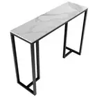 Home Console Table Marble Side Table Long Bar Table Porch Accent Hallway Room
