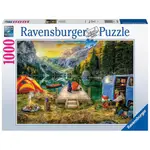 德國RAVENSBURGER 維寶拼圖 露營(1000P) RV16994