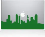 The Decal Guru Philadelphia City Skyline Decal Vinyl Sticker, 15" MacBook Pro