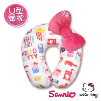 在飛比找Yahoo奇摩購物中心優惠-【百科良品】Hello Kitty 凱蒂貓 彩色繽紛蝴蝶結U