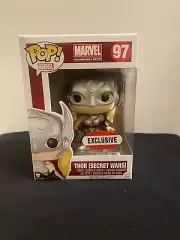 Funko Pop! Thor Secret Wars Jane Foster #97 Collector Corps Exclusive Protector