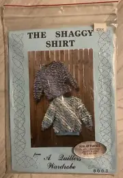 FROM A QUILTERS WARDROBE THE SHAGGY SHIRT PATTERN ONLY USA OOP