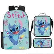 Stitch Backpack StarCraft Backpack Oxford Cloth Shoulder Bag Lunch Bag Pencil Bag 29-NMAOV