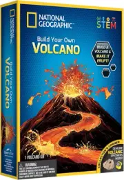 National Geographic Volcano Science Kit - Build and Erupt STEM Educational To...