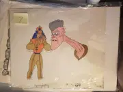 Back to the Future Series Animation Production Cel Universal Studios COA #7