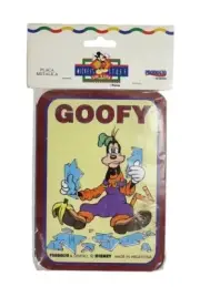 Walt Disney Mickey's Stuff For Kids Goofy Tin Metal Sign New Argentina Vintage