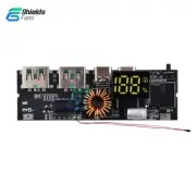 QC4.0 QC3.0 PD 5A 100W Dual Type-C USB Power Bank 18650 Charging Module DIY