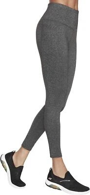 Skechers Ladies' Gowalk High Waist Legging 4-Way Stretch(charcoal,XXL)