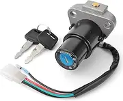Ignition Key Switches for DT175 XT250 XT500 XT550 XT600H XT600N XT600Z FJ600 FJ1100 FJ1200 FZ750 FZR750 FZR1000 SR250 Ignition Switch Key Ignition Barrel Key Switch